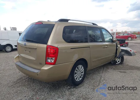 2011 Kia Sedona Lx из США, поврежденный, VIN KNDMG4C7XB6368604